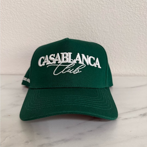 casablanca Other - Casablanca Green Baseball Cap